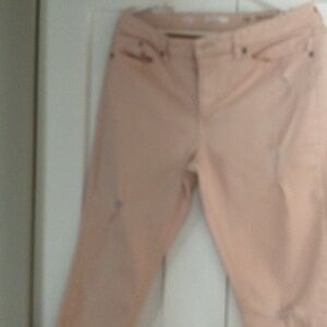 Like New Pink Skinny Jeans